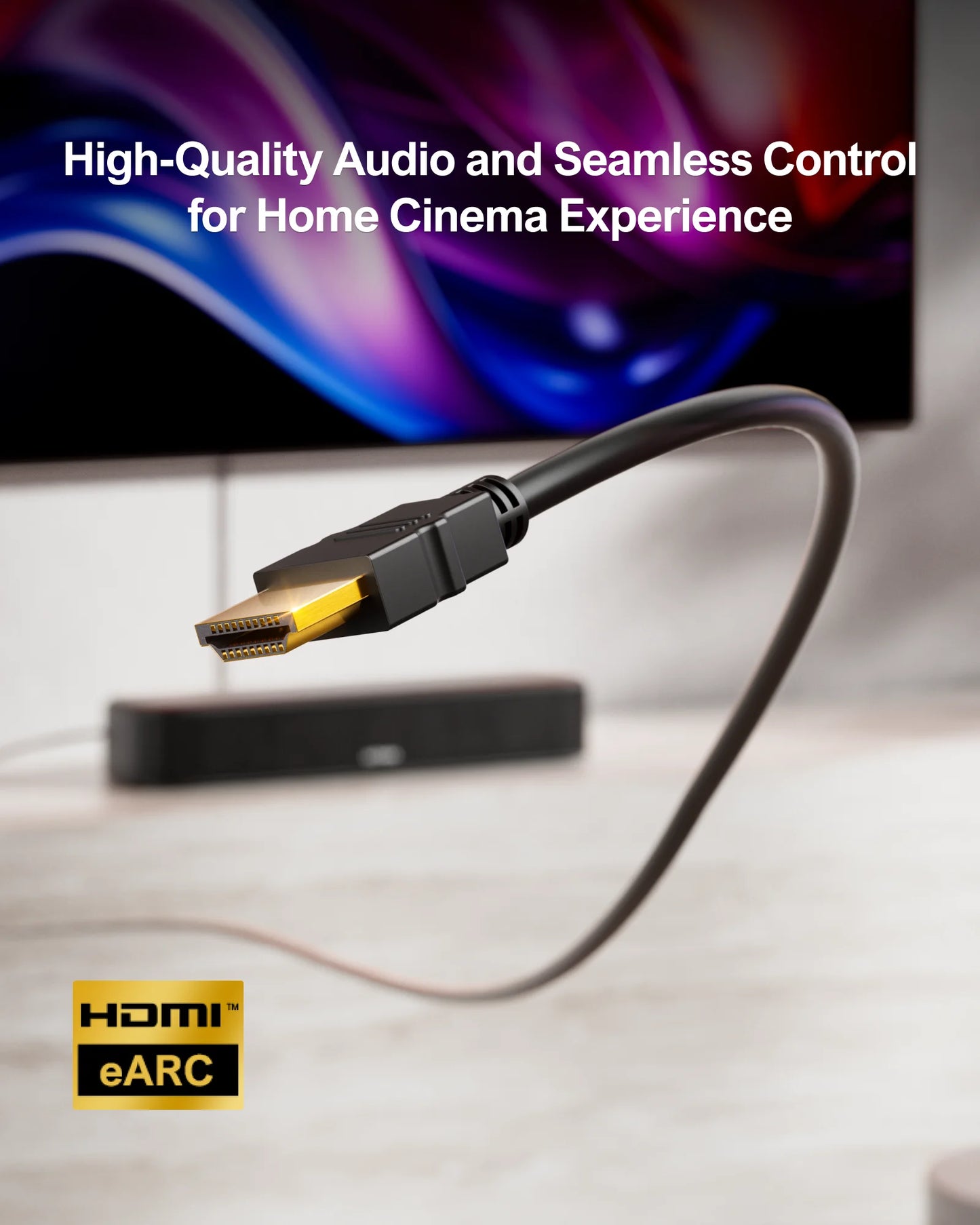 ULTIMEA 5.1ch SoundBar with Dolby Atmos, APP Control, Home Theater Sound Bar for Smart TV with Subwoofer&2 Surround Speakers