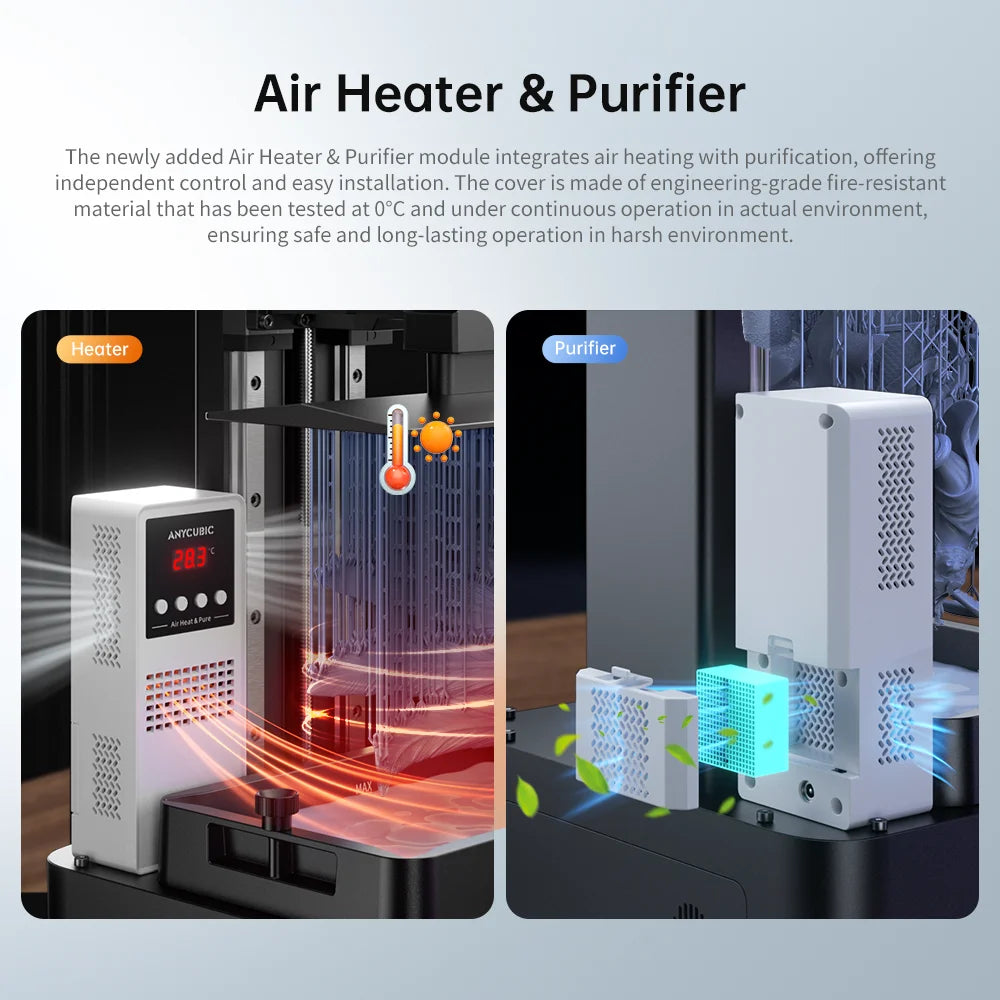 ANYCUBIC Photon Mono M5s Pro 14K Mono MSLA 3D Printer 10.1'' LCD Resin 3D Printer Speed Up to 150mm/h Print Size 223*127*200mm