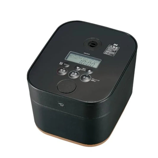 IH Rice Cooker 5.5Go 1.0L Black Cooking Essential Kitchen Appliance Durable Stainless Steel Design Efficient Heating Technology