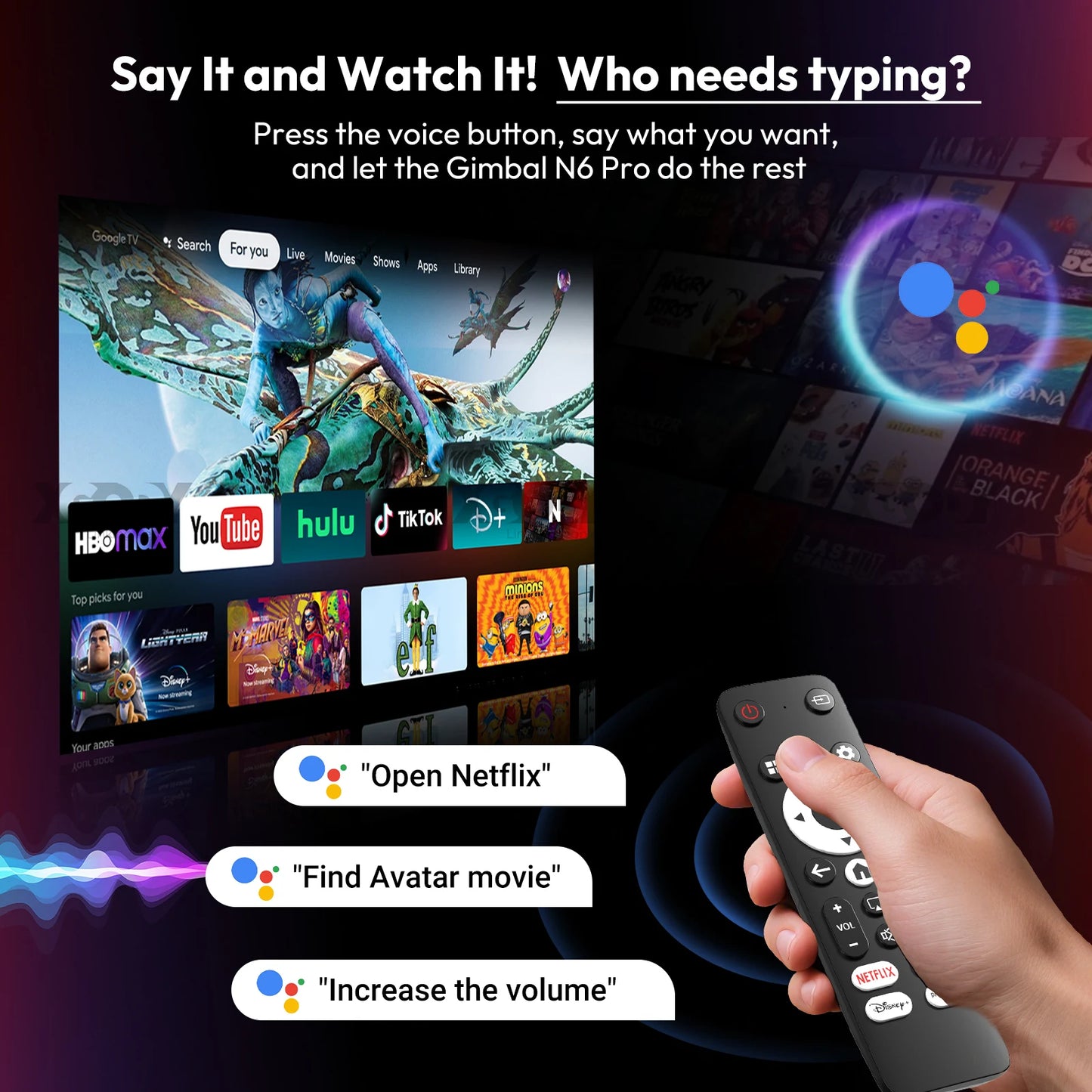 XGODY Projector  25000 Lumens Netflix Official Whale OS Voice Control 4K 32GB FHD Projector Dual WiFi6 BT5.4 Home Theater