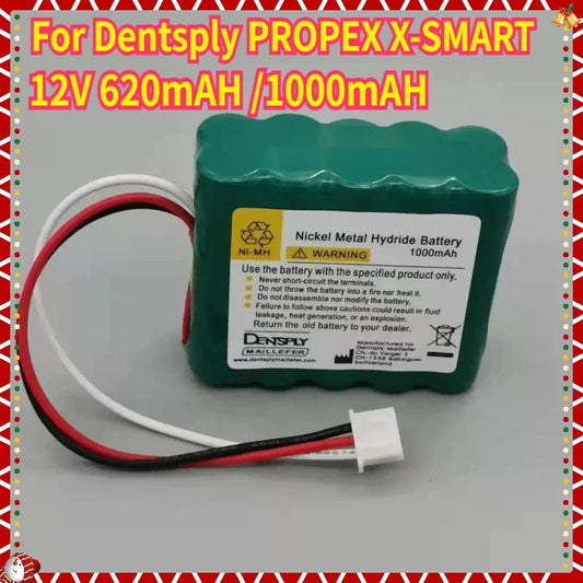 New for Dentsply PROPEX X-SMART 12V 620mAH /1000mAH Root Canal Instrument Motor Battery