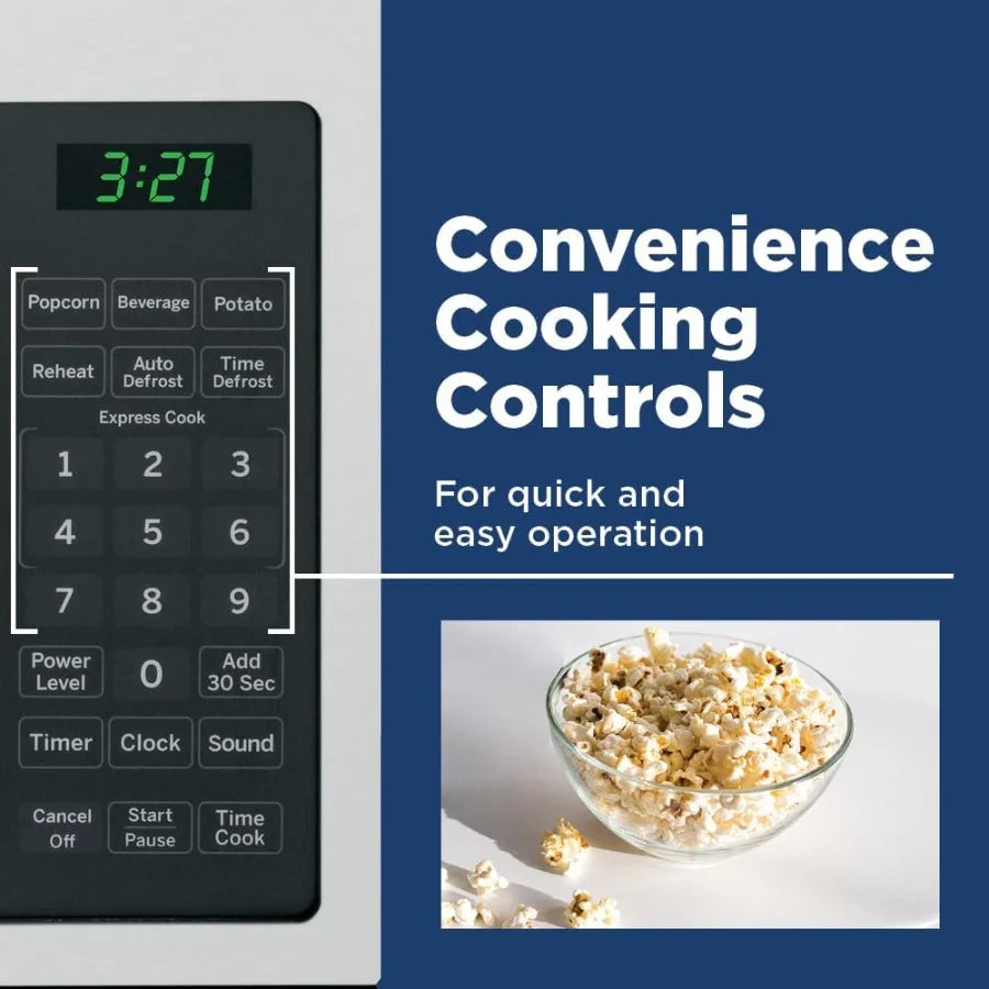 Countertop Microwave Oven with 0.7 Cubic Feet Capacity and 700 Watts Power Output Compact and Efficient Kitchen Appliance Perfe