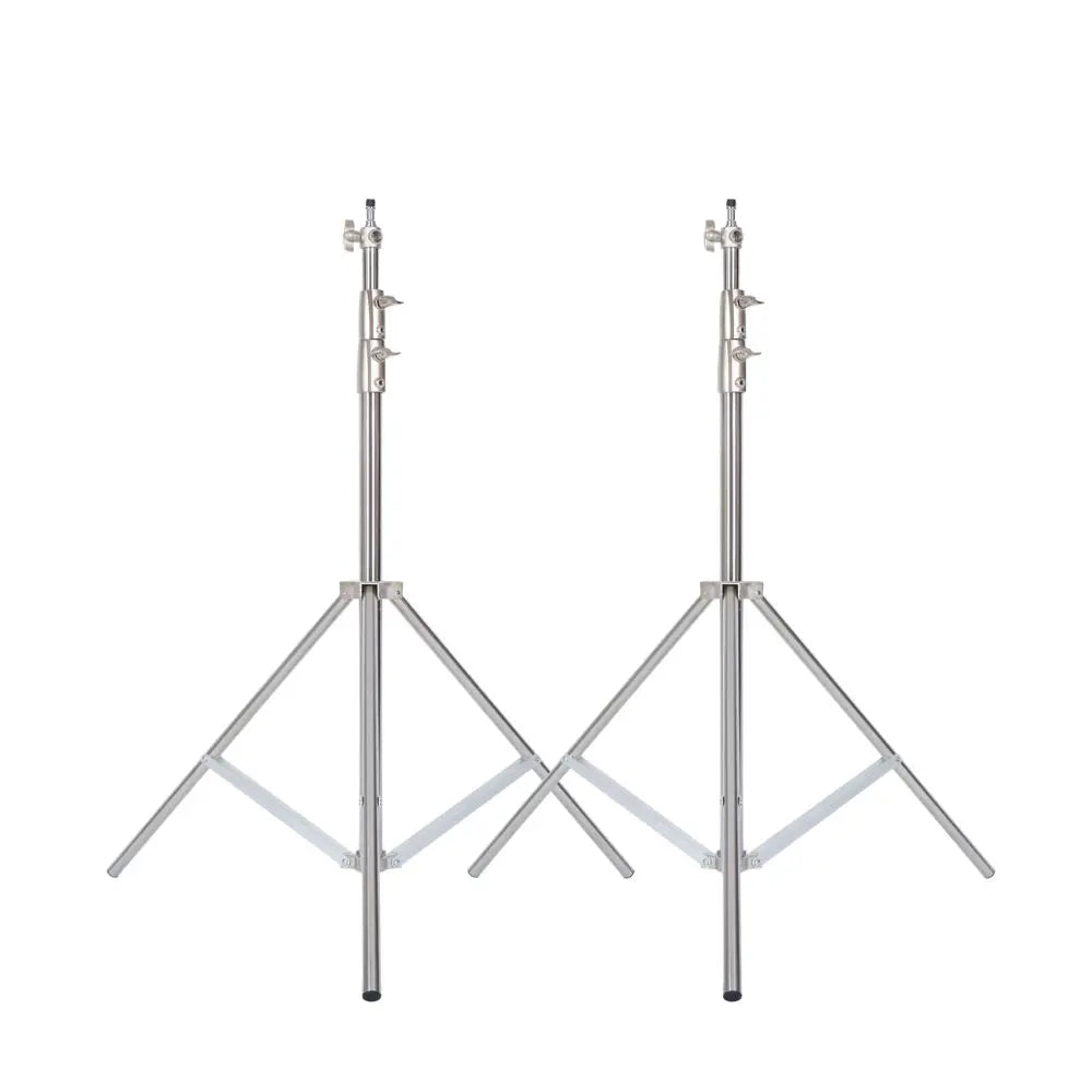 2/2.9M Tripod Super Stable Big Tripod Foldable Light Stand Lifting Frame Wheels Photography Softbox Photo Studio Stainless Steel