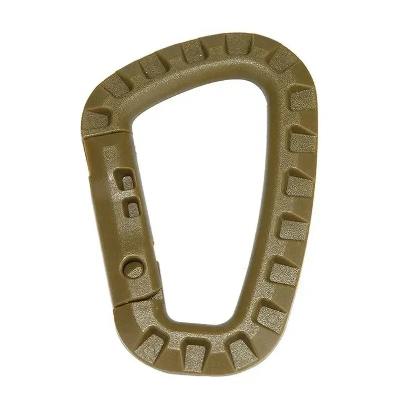 1-10Pcs Military tactical carabiner Clips Accessories D-Ring Buckle Mountaineering Carabiner Backpack Hanging Key Outdoor gadget