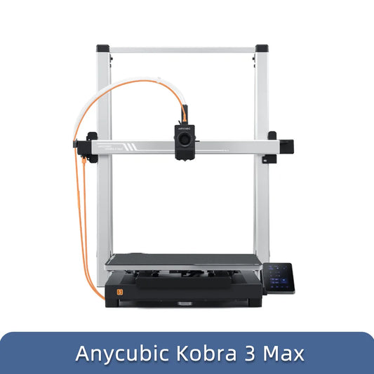 ANYCUBIC Kobra 3 Max Multi-Color 3D Printer Max Speed 600mm/s Massive Build Volume 500*420*420mm Smart APP Control