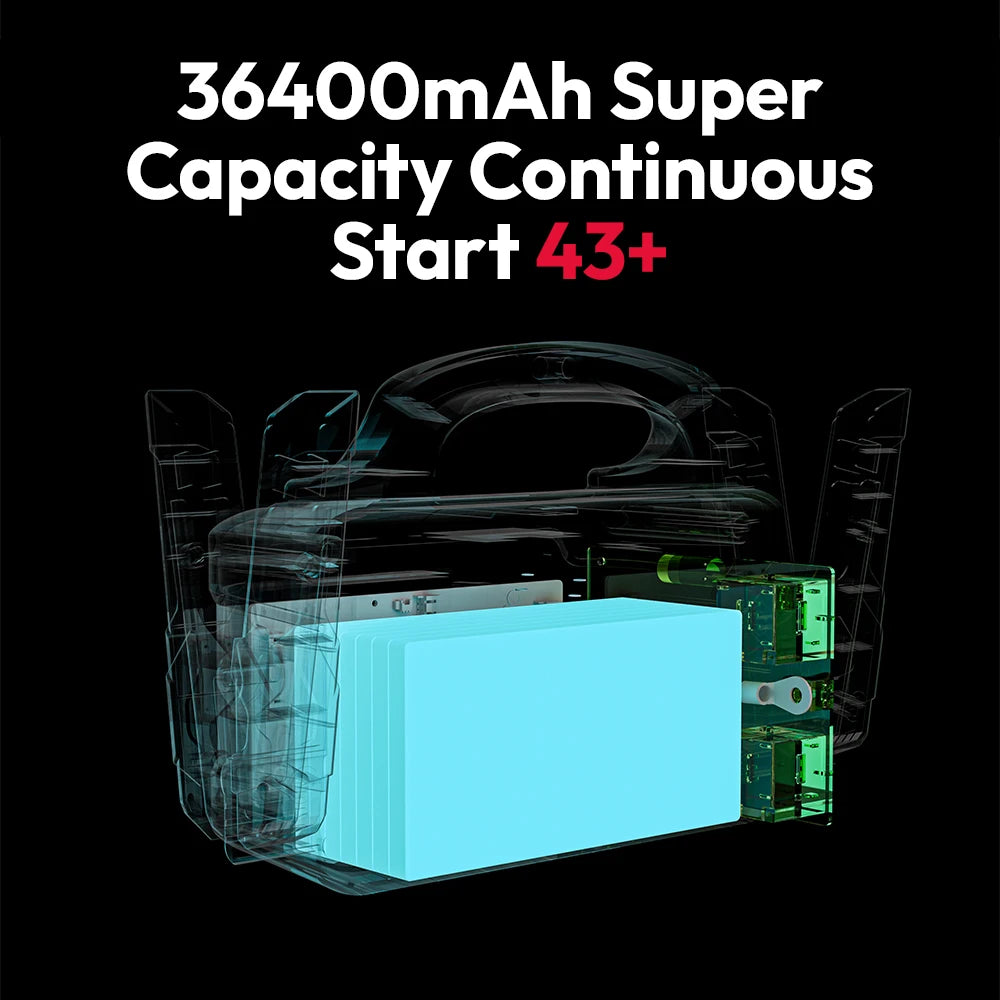 YESPER 24V Jump Car 6000A Peak Jump Starter For car Truck Portable Truck Battery Starting Device External battery