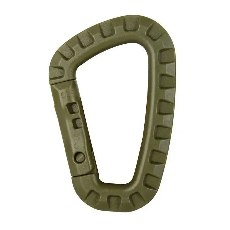 1-10Pcs Military tactical carabiner Clips Accessories D-Ring Buckle Mountaineering Carabiner Backpack Hanging Key Outdoor gadget