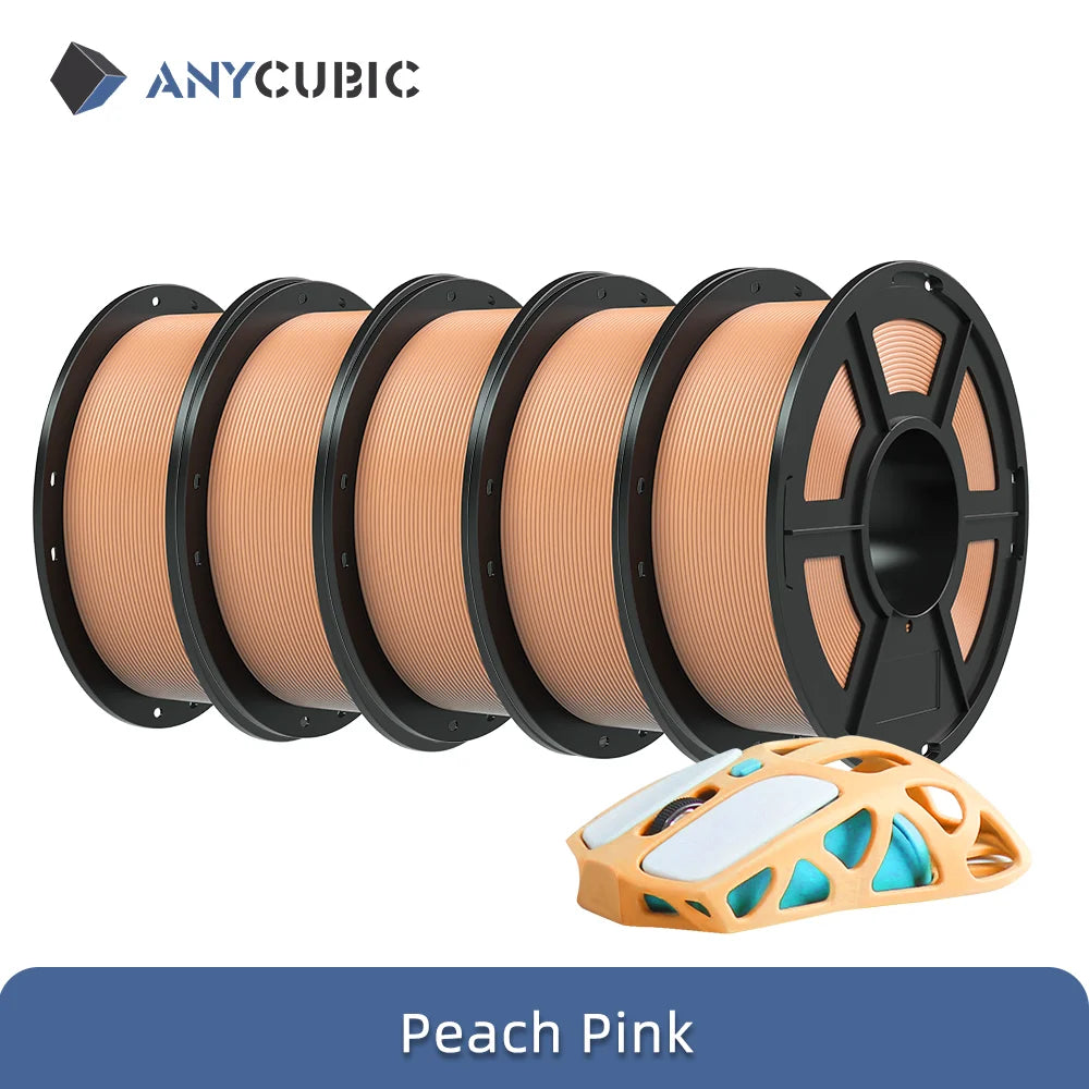 ANYCUBIC 5KG PLA Filament For FDM 3D Printer 1.75mm Eco-friendly 3D Printing Material Failment For Kobra S1C K3C EU US Warehouse