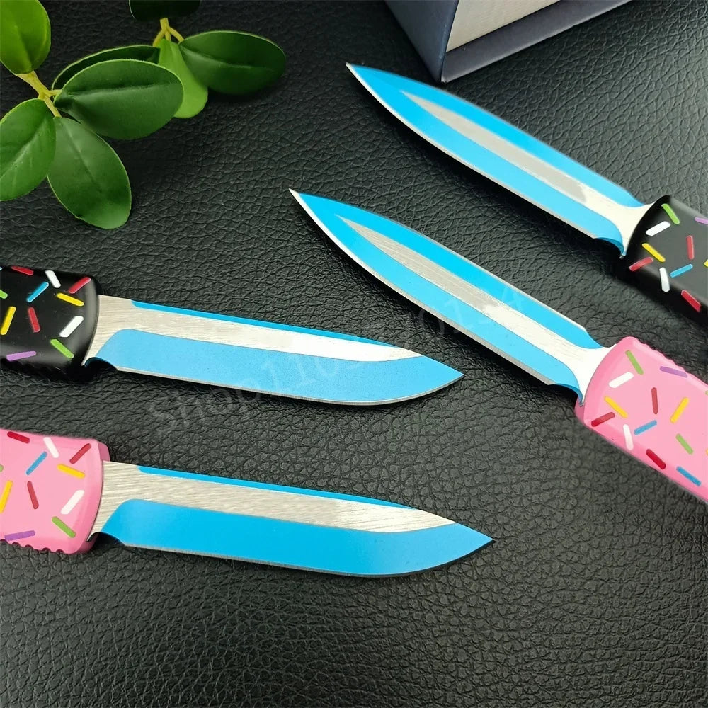 Mic Folding Knife UT85 D2 Blade Aluminum Alloy Handle High Quality Outdoor EDC Camping Hiking Hunting Pocket Knives