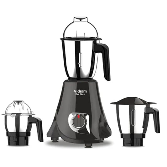 Eva Nero Mixer Grinder 650 watts - 110V for Home Kitchen Use with High-Power Motor and Durable Stainless Steel Blades for Smoot