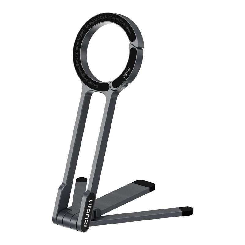 Ulanzi MA30 Carabiner-Mounted Phone Tripod for iPhone 15 14 13 12 Pro/Pro Max Dual-sided Magnet Tripod Desk Mount Phone Handle