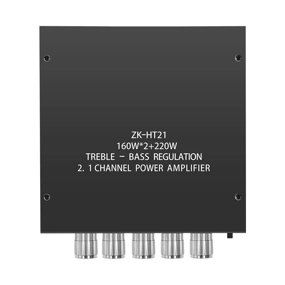 ZK-HT21 Digital Amplifier Module with Subwoofer TDA7498E Audio Power Amplifier Module DC15-36V 160WX2+220W Bluetooth-Compatible
