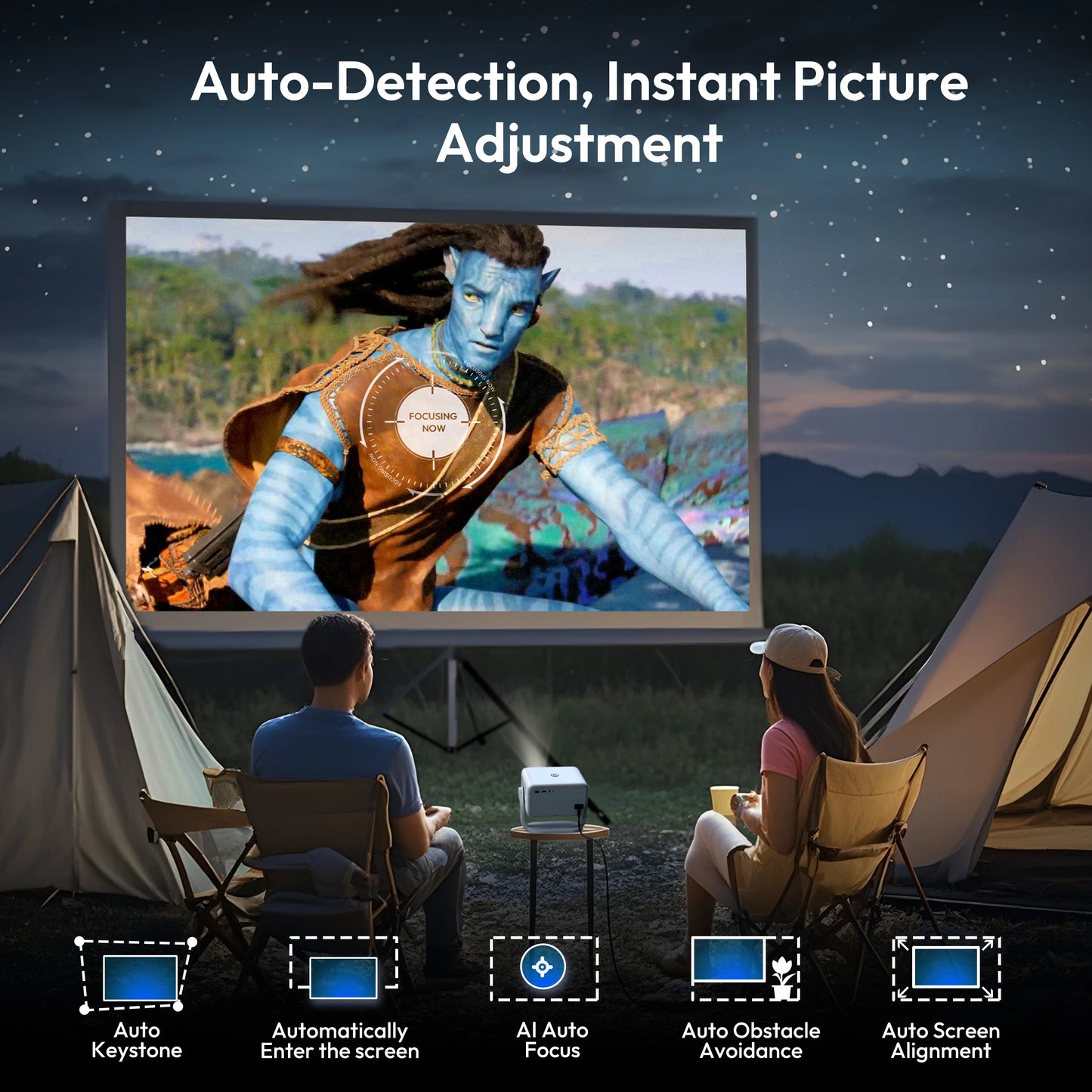 XGODY Gimbal N6 Projector Full HD 1080P 2.4G 5G WiFi LCD LED Video Movie Beam Android Projector Home Theater Cinema Beamer