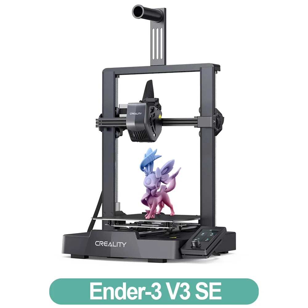 Creality Ender-3 V3 SE 3D Printer Worry-free Auto Leveling Sprite Extruder Dual Z-axis PC Spring Steel 250mm/s Fast Printing